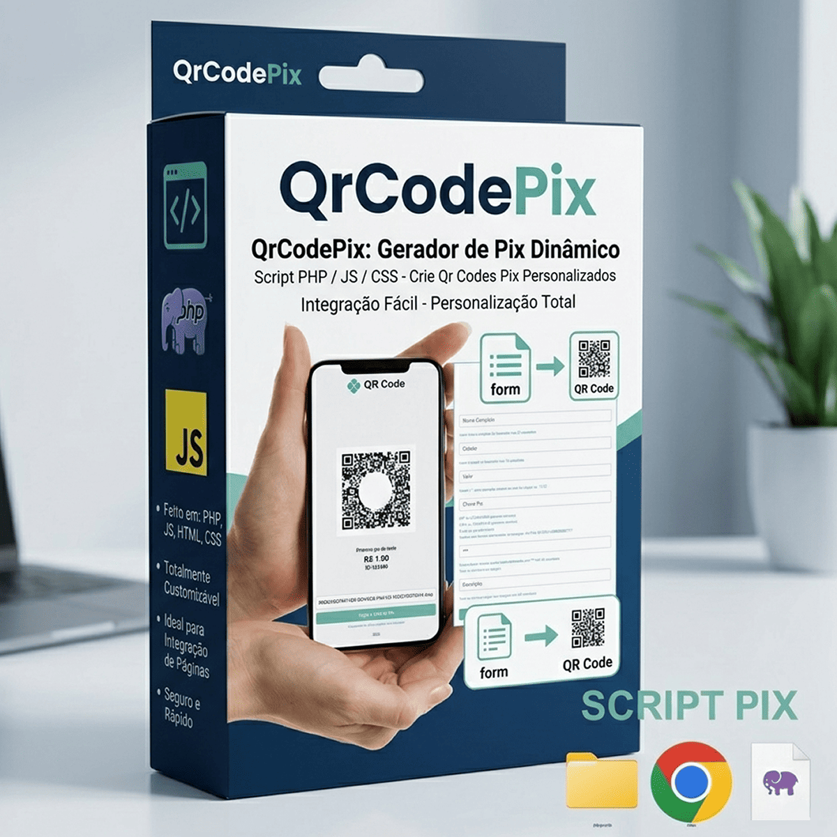 Script QrCode Pix