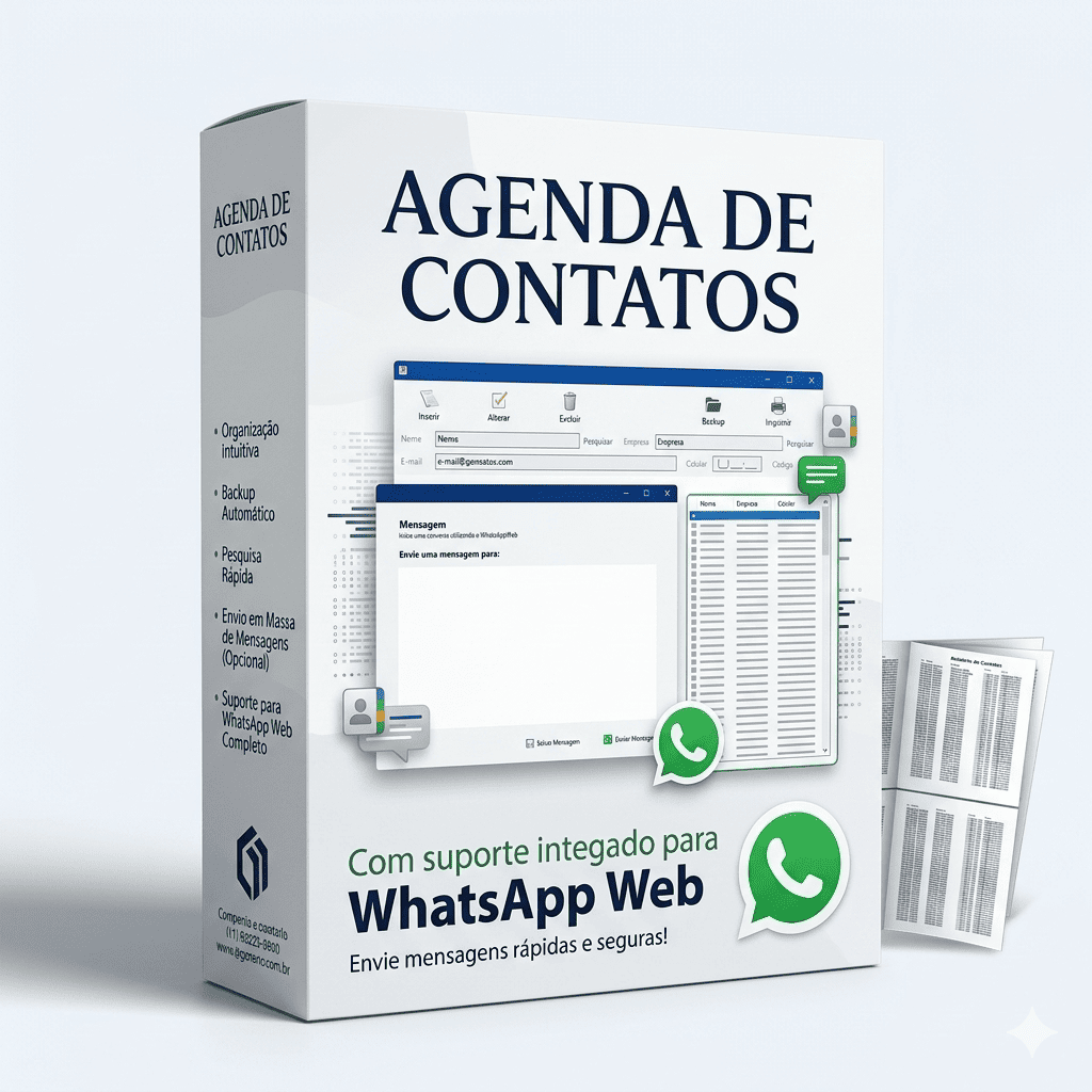 Agenda de Contatos WhatsApp