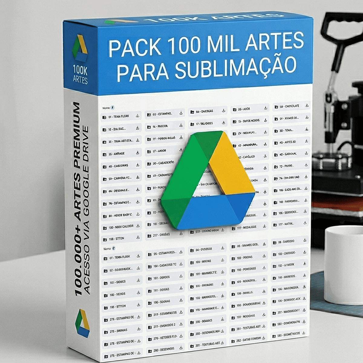 Pack 100 Mil Artes Sublimação